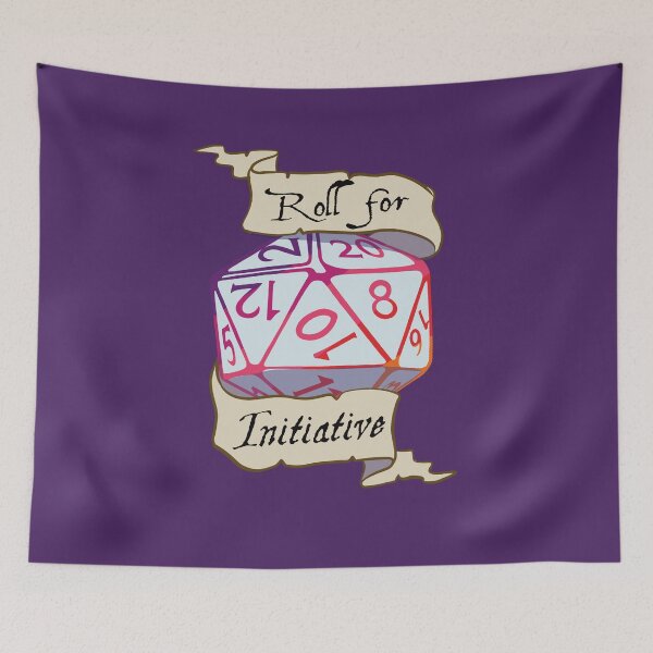 Item preview, Roll for Initiative White d20 designed and sold by Ivorycrow.
