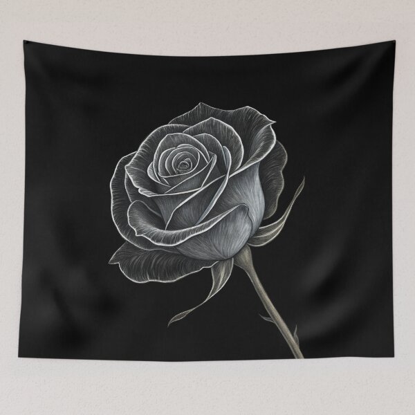Item preview, The Dark Gothic Bloom: Haunting Beauty of the Black Rose designed and sold by knappidesign.