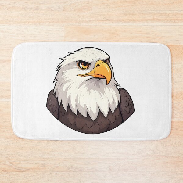 Item preview, Majestic Bald Eagle Portrait – Bold Wildlife Illustration designed and sold by Karolina’s Cozy Creations.