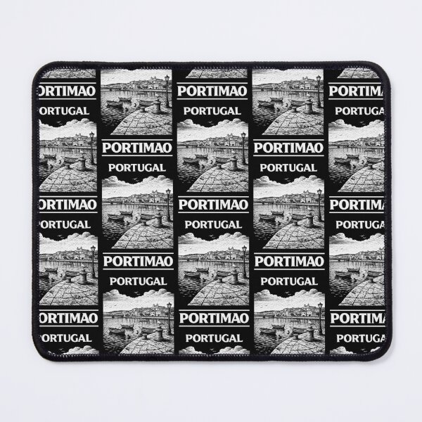 Item preview, Portimao Portugal Linocut Style  designed and sold by Thistle-TShop.