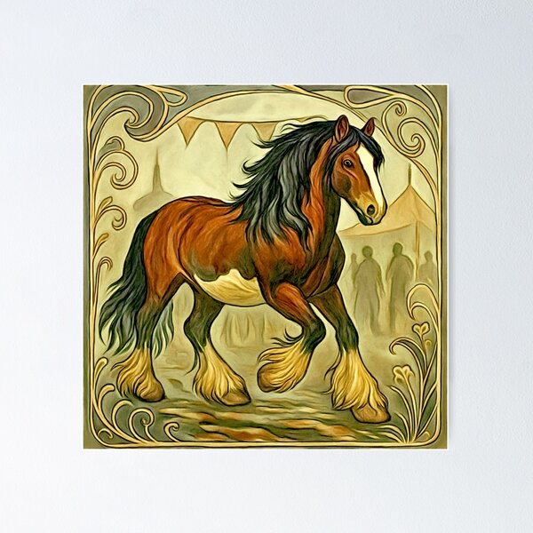 Item preview, Majestic Gypsy Cob Horse #5 designed and sold by Helios Be. Lavsh.