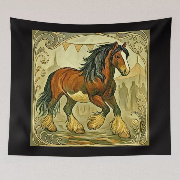 Item preview, Majestic Gypsy Cob Horse #5 designed and sold by Helios Be. Lavsh.