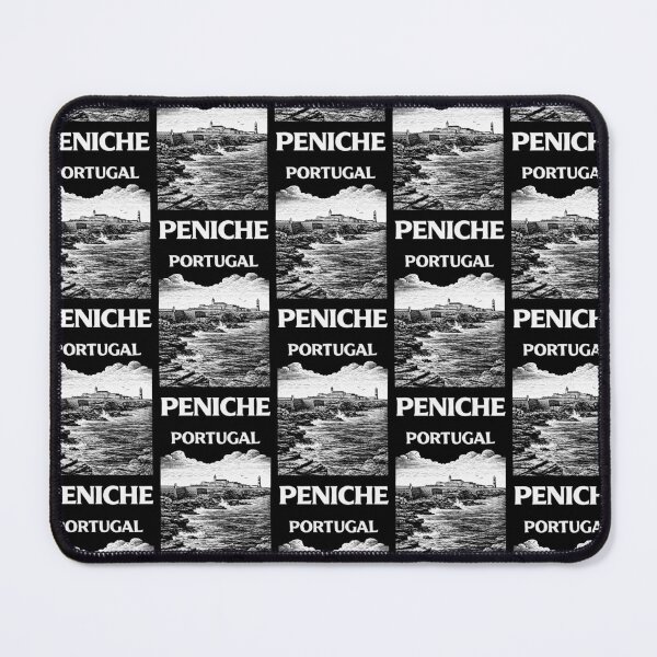 Item preview, Peniche Portugal Linocut Style designed and sold by Thistle-TShop.