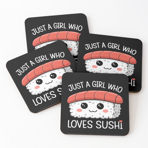 Item preview, Just A Girl Who Loves Sushi designed and sold by KD Merch.