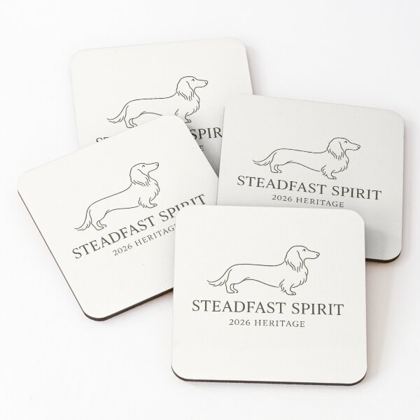 Item preview, Steadfast Spirit | Minimalist Dachshund Heritage Art designed and sold by tineldesign.
