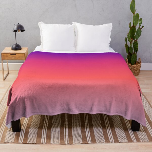 Item preview, Purple Pink Gradient Duvet Cover - Modern Ombre Bedroom Bedding Set - Vibrant Sunset Colors Comforter designed and sold by GRDNT.