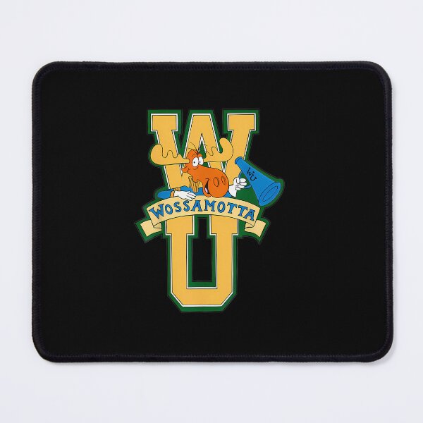 Item preview, Rocky And Bullwinkle Wossamotta U Logo Graphic designed and sold by redouanel.
