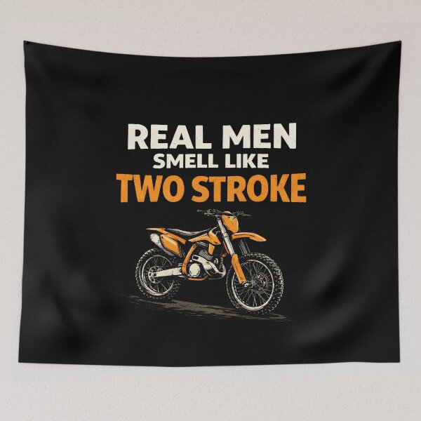 Item preview, Real Men Smell Like Two Stroke designed and sold by JODYSMORGAN.