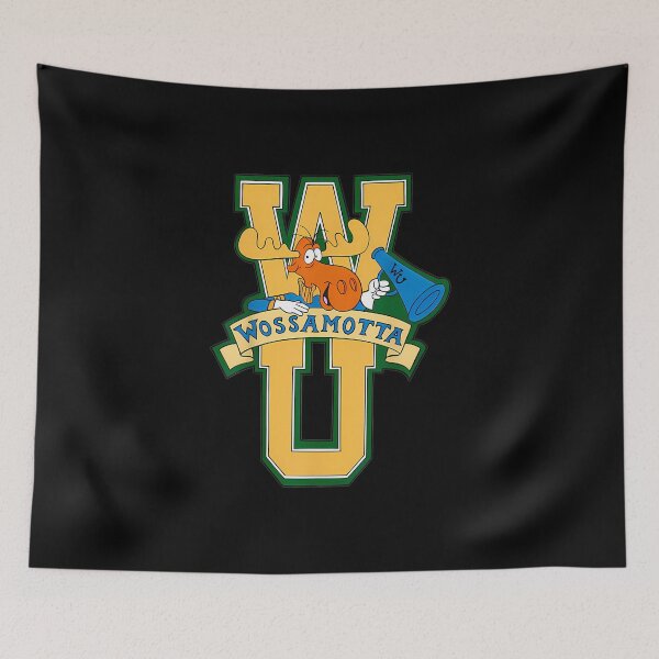 Item preview, Rocky And Bullwinkle Wossamotta U Logo Graphic designed and sold by redouanel.