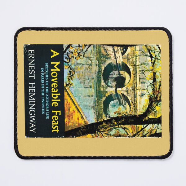 Item preview, A Moveable Feast: Ernest Hemingway - 1st Edition Cover Print designed and sold by Mr Mustard Prints.