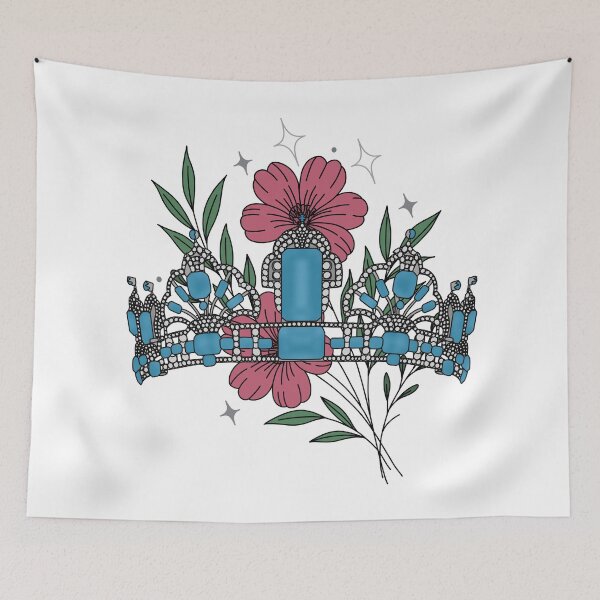 Item preview, Brazillian Aquamarine Tiara Flowers designed and sold by FreeOrca.