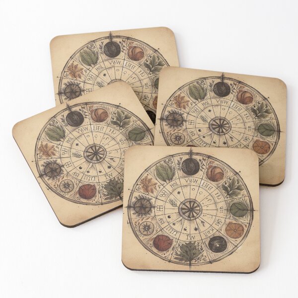 Item preview, Wheel of the Year – Dark Seasonal Symbolism designed and sold by Roberta Calabrese.