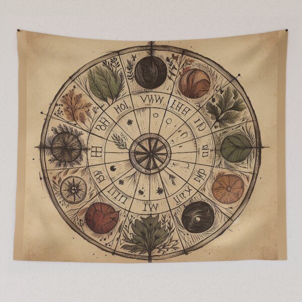 Item preview, Wheel of the Year – Dark Seasonal Symbolism designed and sold by Roberta Calabrese.