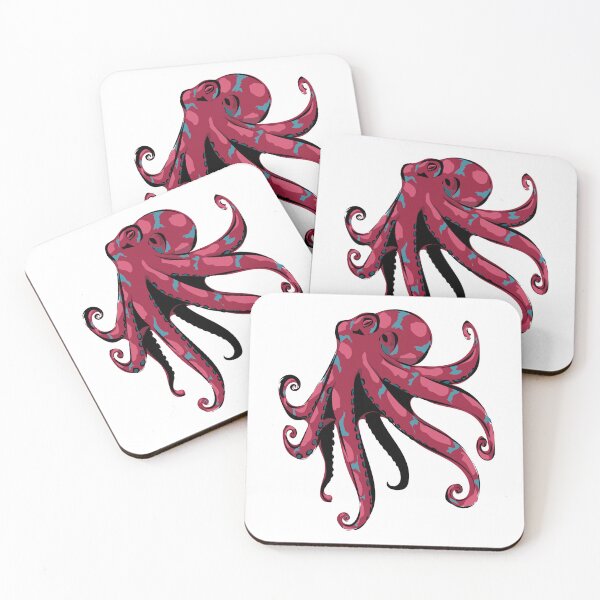 Item preview, Red Octopus designed and sold by Flag75.