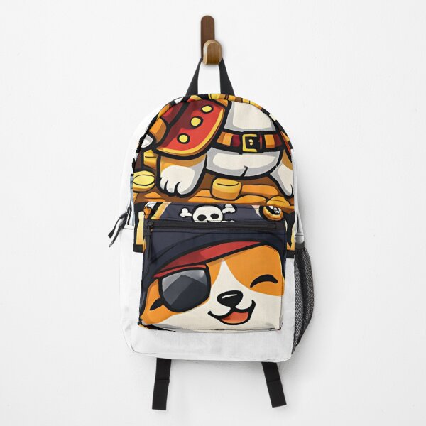 Item preview, Corgi Pirate – Cute Cartoon Dog Pirate Design for Stickers, Shirts, Mugs & More designed and sold by KaziTaohid.