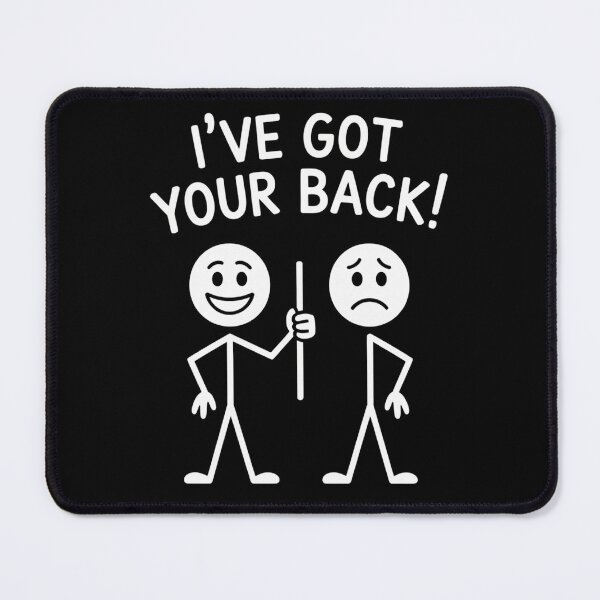 Item preview, I've Got Your Back Joke designed and sold by flagylART.