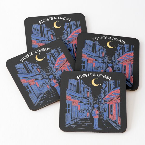 Item preview, Streets & Dreams – Retro Lo-Fi City Wanderer designed and sold by OddballObjects.