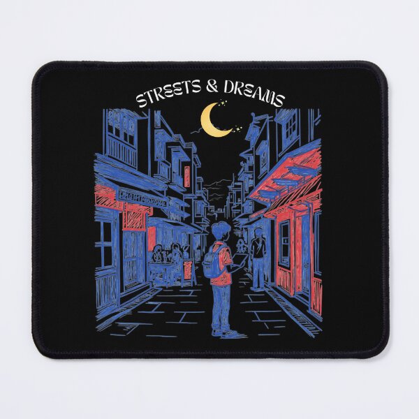 Item preview, Streets & Dreams – Retro Lo-Fi City Wanderer designed and sold by OddballObjects.