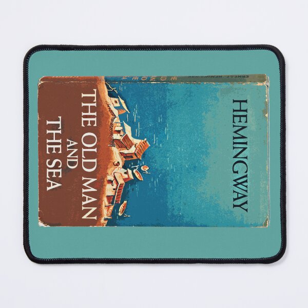 Item preview, The Old Man & The Sea: Ernest Hemingway - 1st Edition Cover Print designed and sold by Mr Mustard Prints.