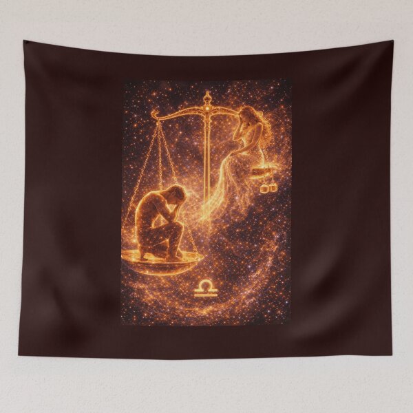 Item preview, Libra  Zodiac Collection | Elegant Astrology Signs Art Prin designed and sold by CzipipitoStudio.