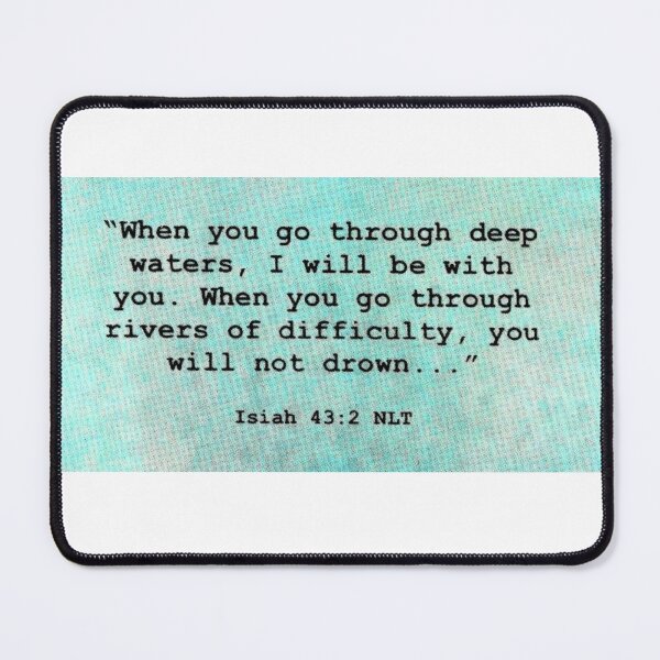 Item preview, Isiah 43:2 designed and sold by di-Vera-Rosati.