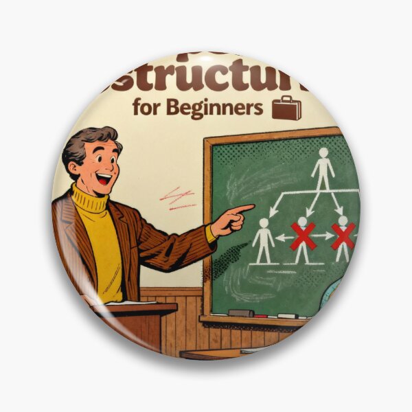 Item preview, Corporate Restructuring Retro Office - Dark Humor Art designed and sold by PictorialWhimsy.