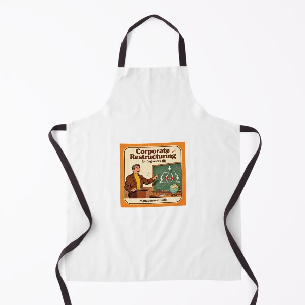 Item preview, Corporate Restructuring Retro Office - Dark Humor Art designed and sold by PictorialWhimsy.