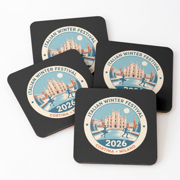 Item preview, Italian Winter Festival Cortina Milano 2026 Winter Olympics  designed and sold by Thread&Fable.