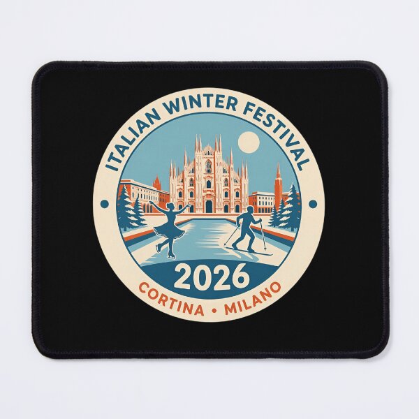 Item preview, Italian Winter Festival Cortina Milano 2026 Winter Olympics  designed and sold by Thread&Fable.