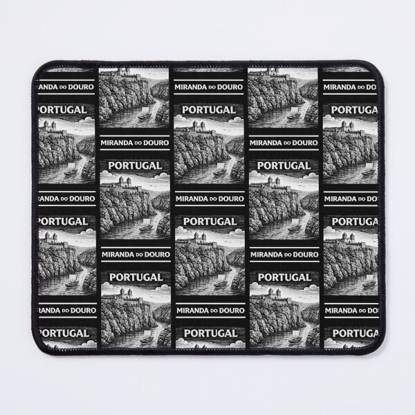 Item preview, Miranda do Douro Portugal Linocut Style designed and sold by Thistle-TShop.