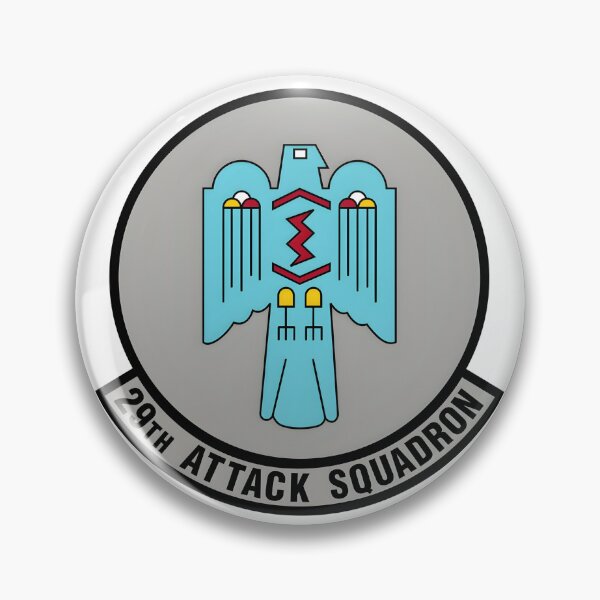 Item preview, Official Patch of the 29th Attack Squadron designed and sold by CharlieDesings.