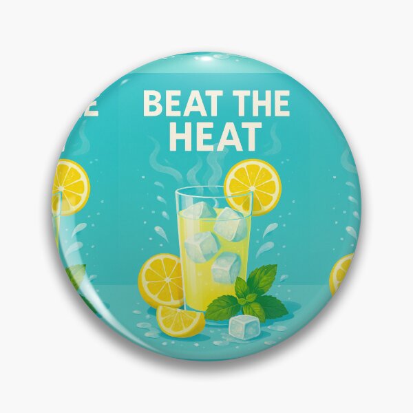 Item preview, Beat the Heat – Tropical Lemonade Summer Poster designed and sold by mbmstores.