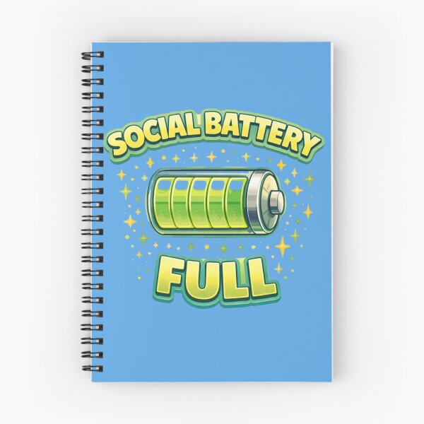 Item preview, Social Battery Full – Energy Meter Funny Aesthetic Shirt designed and sold by Tookiester.
