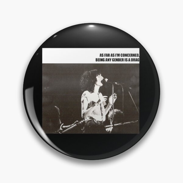 Item preview,  Patti Smith Gender Is A Drag designed and sold by Pandaemonio.