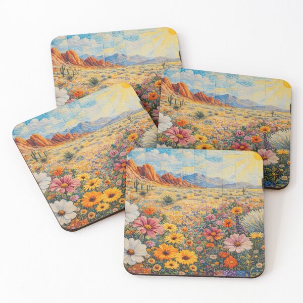 Item preview, Desert Flower Tapestry designed and sold by cuprum.