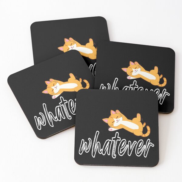 Item preview, Whatever - your rules orange cat designed and sold by LiskoDesign.