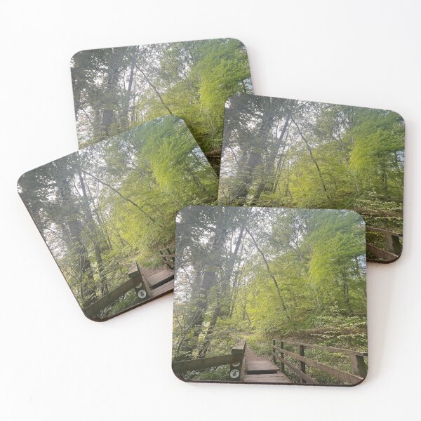 Item preview, A bridge in the woods ? designed and sold by cozydoodleco.
