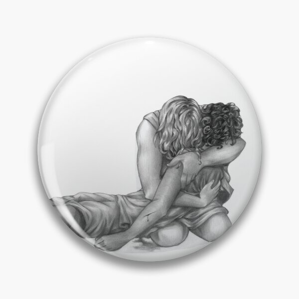 Item preview, Achilles mourns Patroclus (cutout) designed and sold by customshadeart.