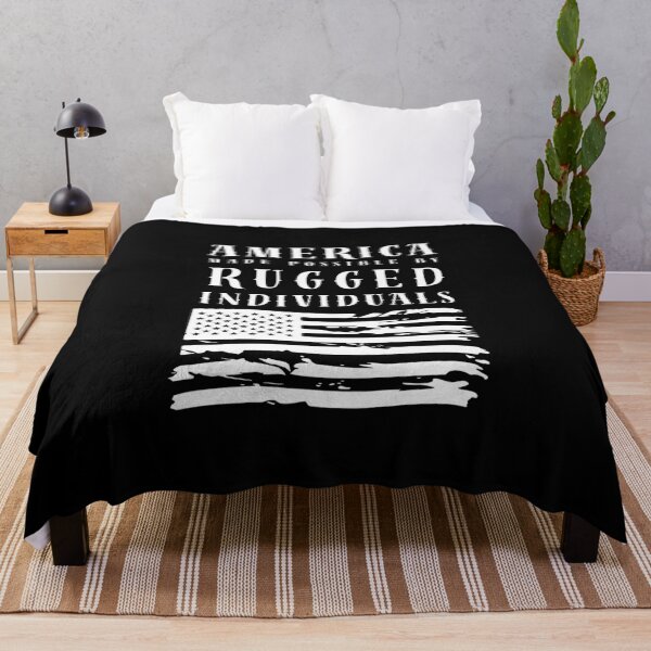 Item preview, America Made Possible By Rugged Individuals designed and sold by micheleburgan.