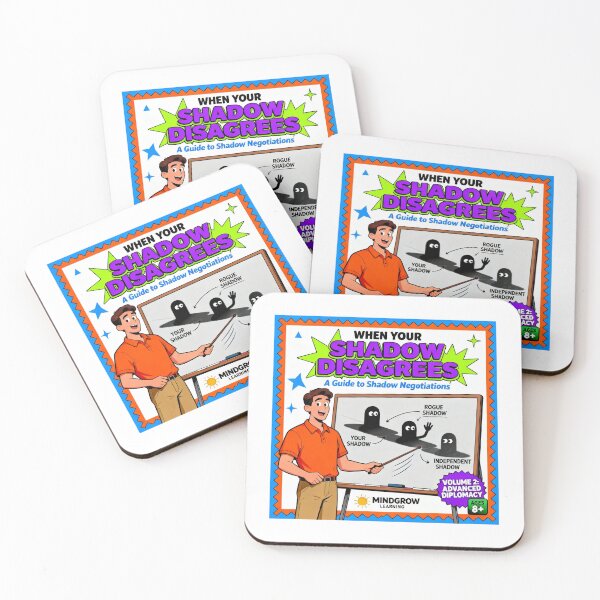 Item preview, Shadow Disagreement Guide - Retro 90s Absurdist Art designed and sold by PictorialWhimsy.