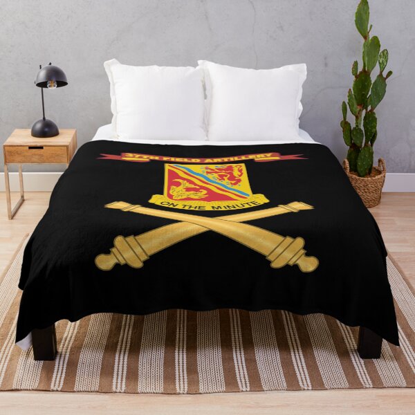 Item preview, Army - 37th Field Artillery w Ribbon - Br X 300 designed and sold by Military Insignia Products.