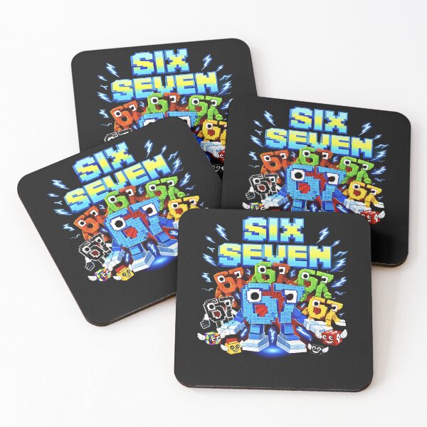 Item preview, Six Seven Multiverse Army Italian Brainrot 67 Pixel Chaos Squad Meme Birthday Boys Gift For Boy Kids designed and sold by ArmyAbodo.