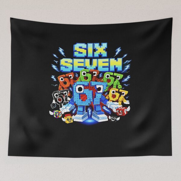 Item preview, Six Seven Multiverse Army Italian Brainrot 67 Pixel Chaos Squad Meme Birthday Boys Gift For Boy Kids designed and sold by ArmyAbodo.