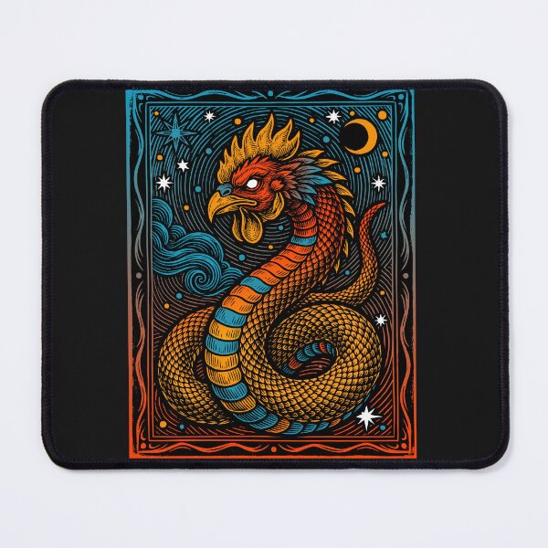 Item preview, Basilisk – Serpent King of Ancient Myths | Dark Mythology Tarot designed and sold by dbNIGHT.