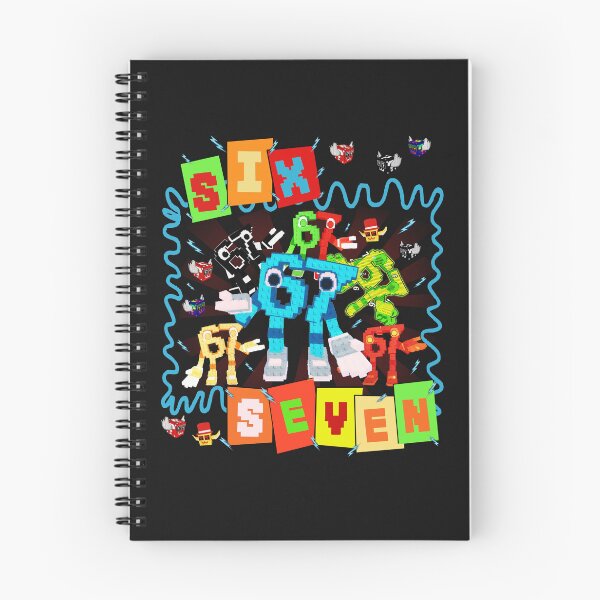 Item preview, Six Seven Colorful Blocks Italian Brainrot 67 Pixel Multiverse Meme Birthday Boys Gift For Boy Kids designed and sold by ArmyAbodo.
