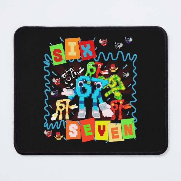 Item preview, Six Seven Colorful Blocks Italian Brainrot 67 Pixel Multiverse Meme Birthday Boys Gift For Boy Kids designed and sold by ArmyAbodo.