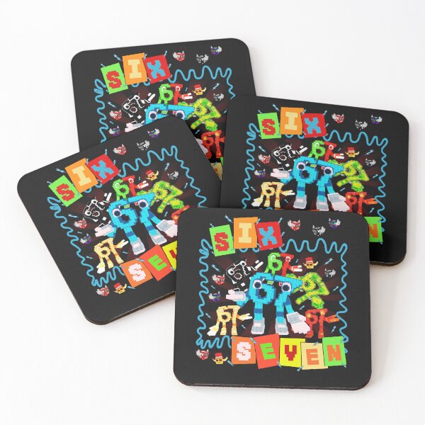 Item preview, Six Seven Colorful Blocks Italian Brainrot 67 Pixel Multiverse Meme Birthday Boys Gift For Boy Kids designed and sold by ArmyAbodo.