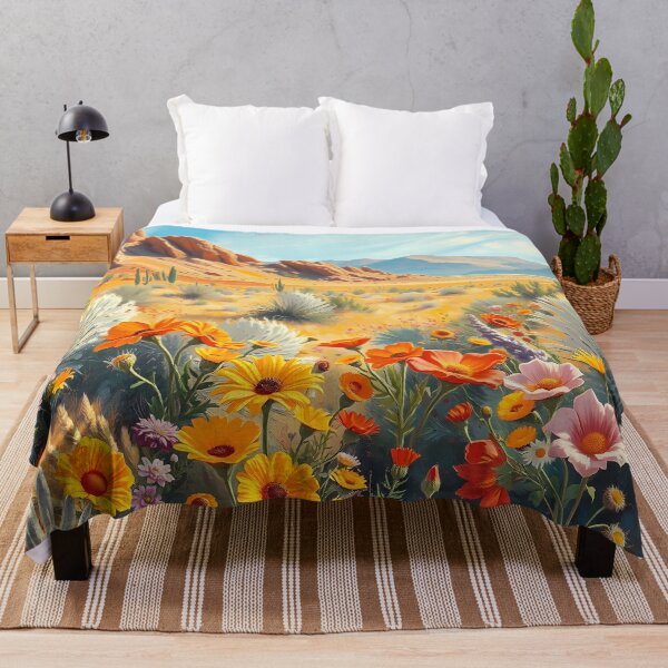 Item preview, Vibrant Desert Wildflowers designed and sold by cuprum.