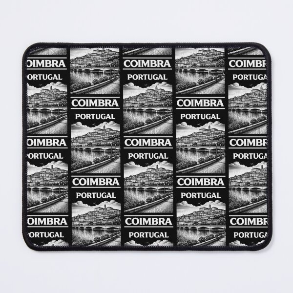Item preview, Coimbra Portugal Linocut Style  designed and sold by Thistle-TShop.