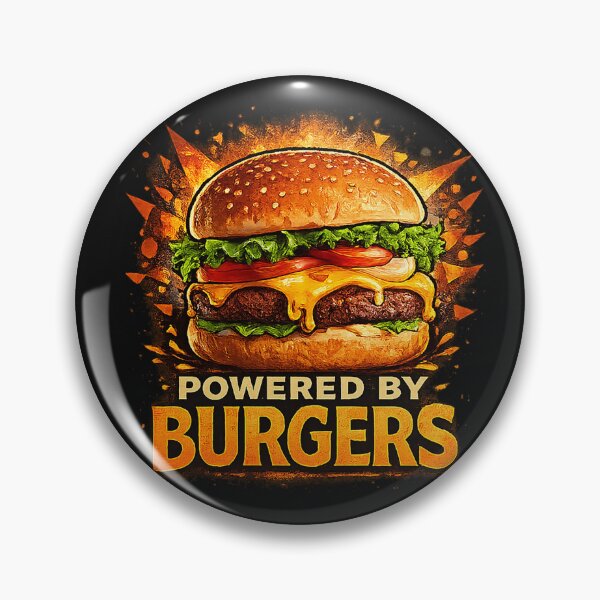 Item preview, Powered by Burgers designed and sold by STUDIO2026.